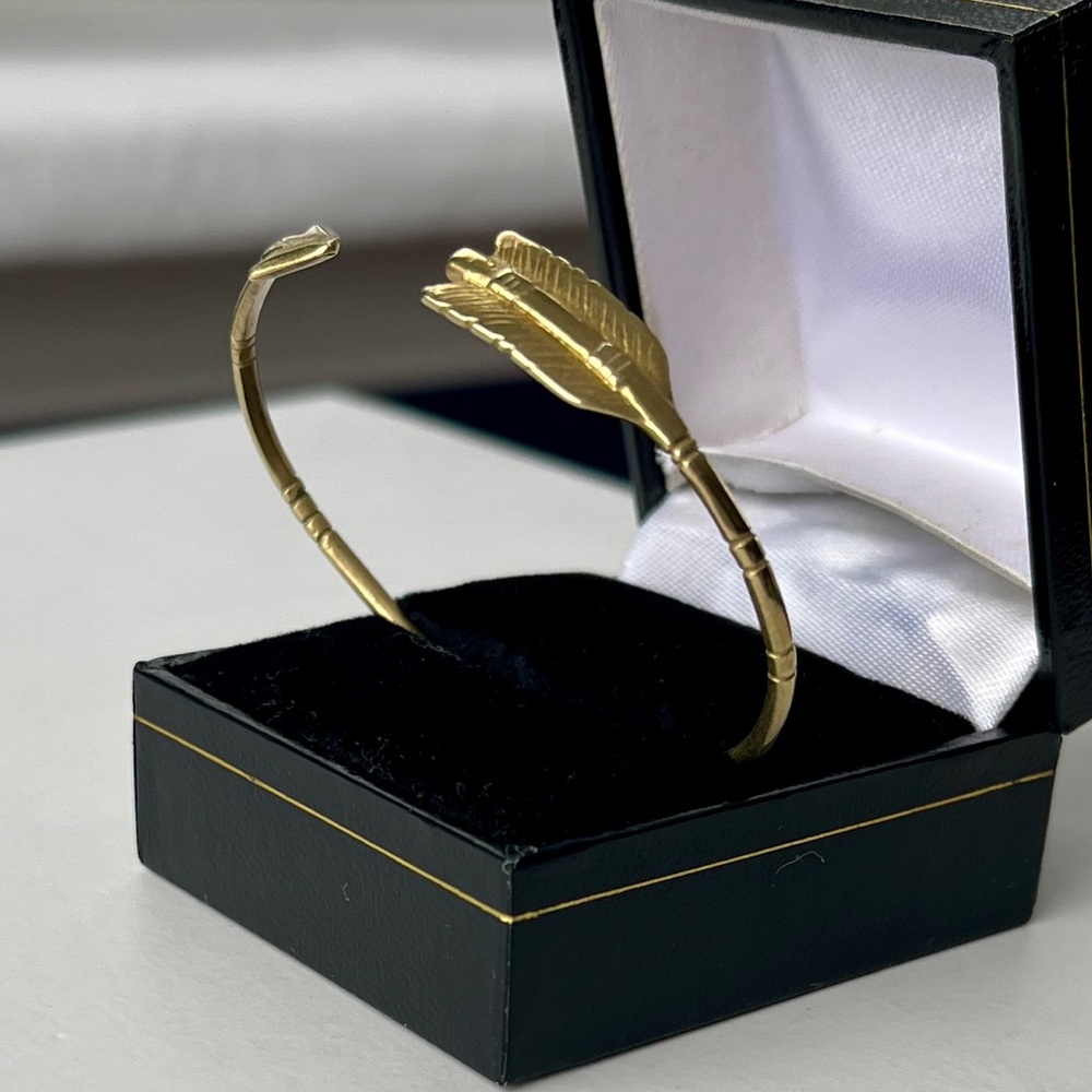 Hanak Arrow Open Cuff Bracelet